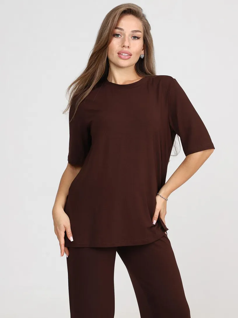 Пижама "Лили"_710/коричневый